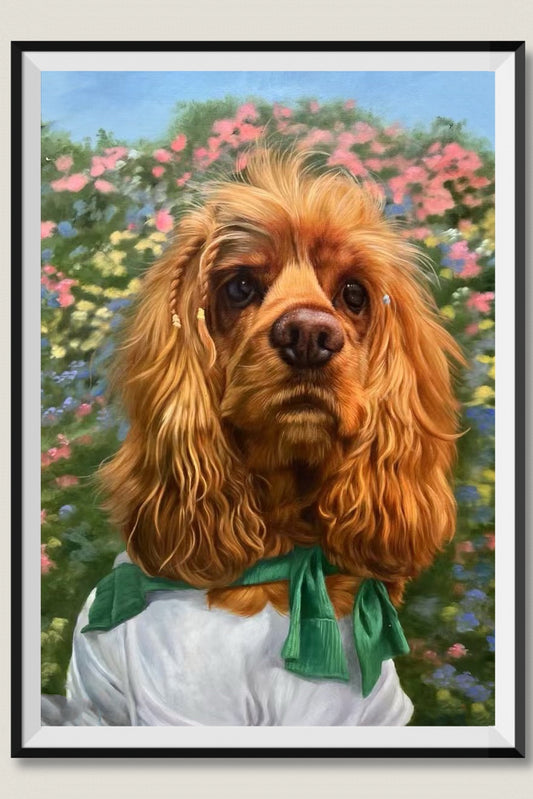 EverMore| Custom Painting For PET Portrait (1 Subject)